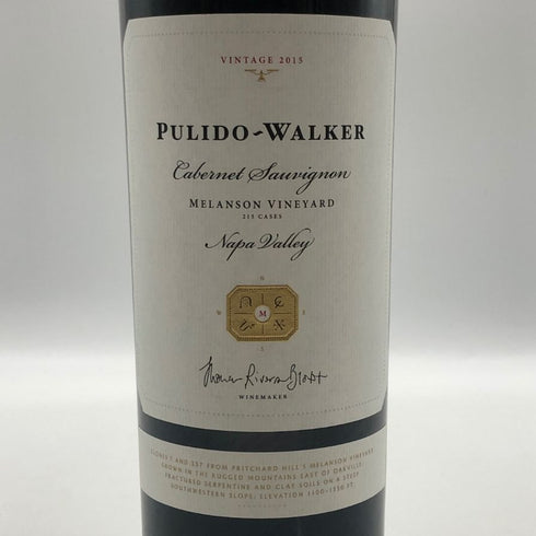 プリド ウォーカー 2015 メランソン ヴィンヤード 750ml 14.3% Pulido-Walker Melanson Vineyard カリフォルニアワイン【A0】