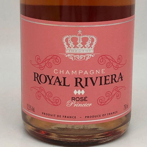 ロイヤル リビエラ ロゼ 750ml 12.5% ROYAL RIVIERA Rose Princier シャンパン【A4】