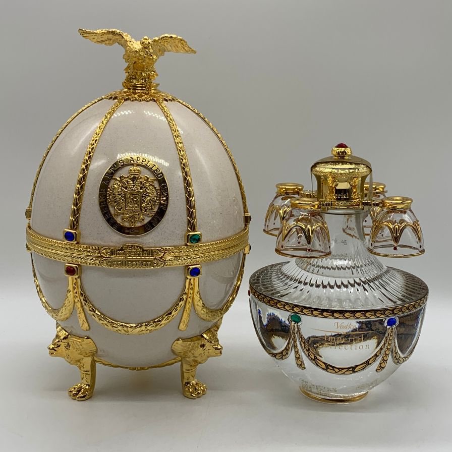 ラドガ インペリアル コレクション イースターエッグ パール ホワイト