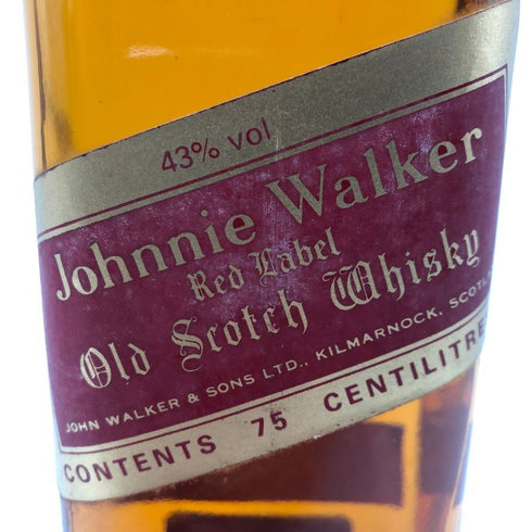 ジョニー ウォーカー レッドラベル 赤金キャップ 750ml 43% Johnnie Walker RED LABEL スコッチウイスキー【I1】