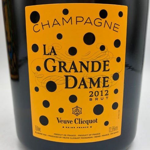 ヴーヴ クリコ ラ グランダム ブリュット 草間弥生 2012 750ml 12.5% Veuve Clicquot シャンパン【C3】