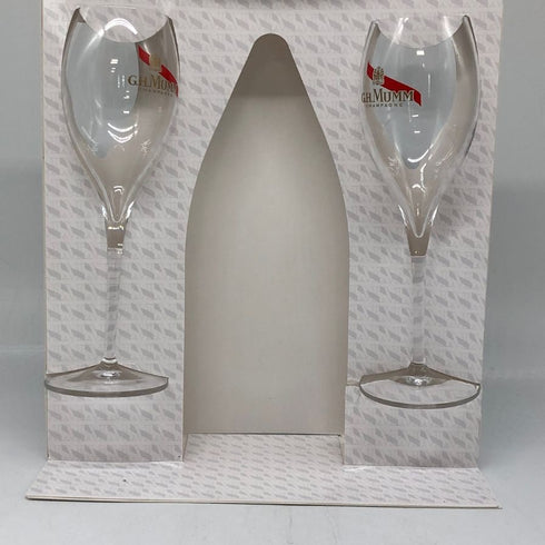 マム グランコルドン ブリュット グラス2脚セット 750ml 12.5% G.H.MUMM GRAND CORDON BRUT シャンパン【N2】