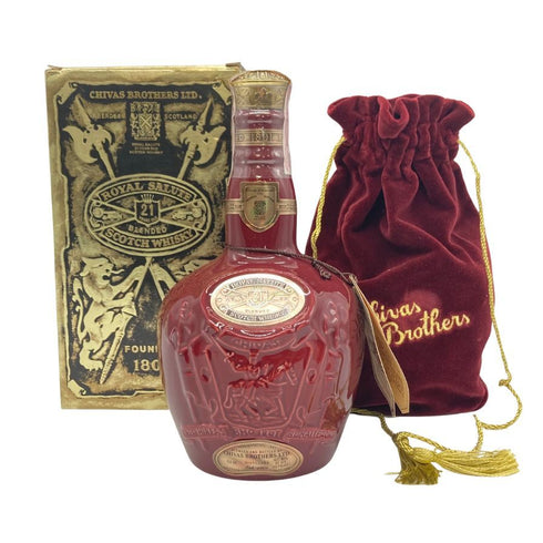 シーバス ブラザーズ ロイヤル サルート 21年 赤陶器 700ml 40% CHIVAS BROTHERS ROYAL SALUTE スコッチウイスキー1300g【G4】