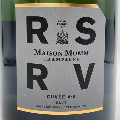メゾン マム RSRV キュヴェ 4.5 ブリュット 12% 750ml MAISON MUMM シャンパン【J4】