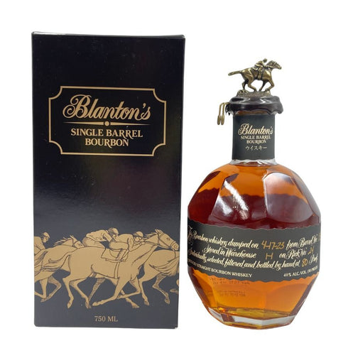 ブラントン シングルバレル ブラックラベル 2023 750ml 40% Blanton's SINGLE BARREL BLACK LABEL バーボン【G3】