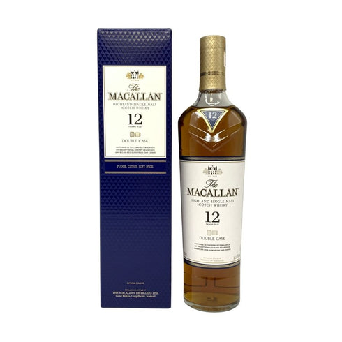 ザ マッカラン 12年 ダブルカスク 700ml 40% The MACALLAN 箱付 スコッチウイスキー【I2】