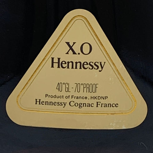 ヘネシー XO 金キャップ クリアボトル 1000ml Hennessy ブランデー【Y1】