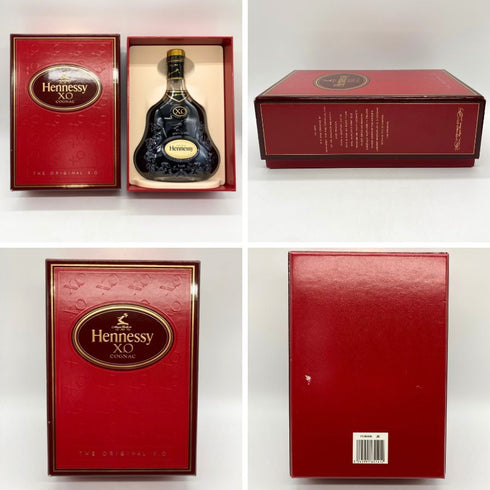 ヘネシーXO クリアボトル 金キャップ 700ml 40% Hennessy コニャック【O1】