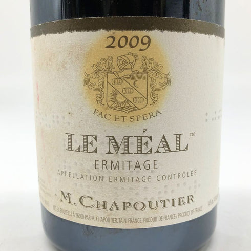 シャプティエ エルミタージュ ル メアル ルージュ 2009 750ml 14% Michel Chapoutier Ermitage Le Meal Rouge フランスワイン【C2】