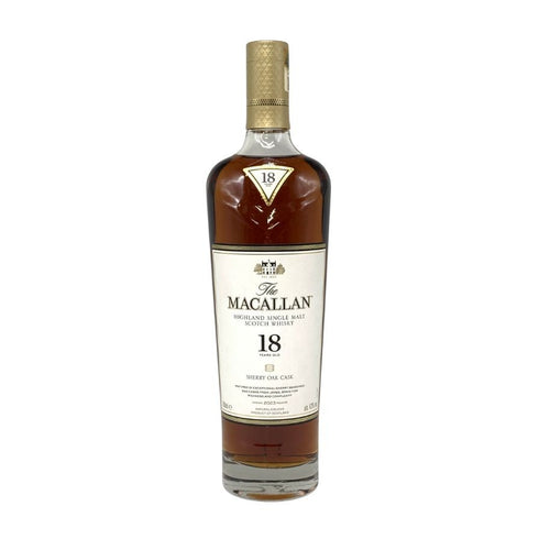 マッカラン 18年 シェリーオークカスク 2023 700ml 43% The MACALLAN 箱無 スコッチウイスキー【V1】
