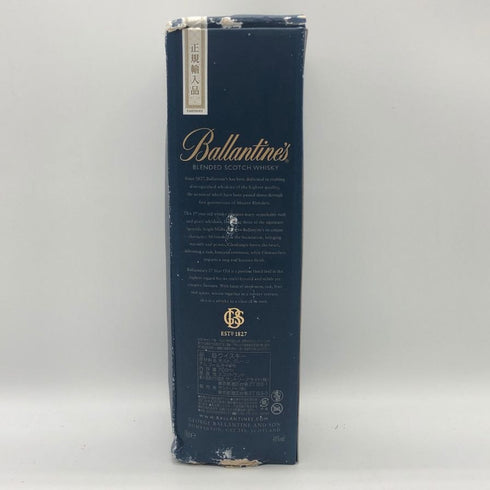 バランタイン 17年 700ml 40% 国内正規品 BALLANTINE'S スコッチウイスキー【G1】