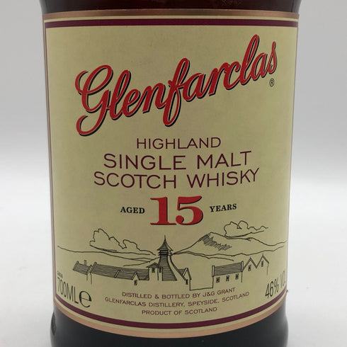 グレンファークラス 15年 700ml 46% ハイランド シングルモルト GLENFARCLAS スコッチウイスキー【D1】