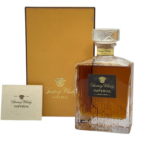 東京都限定◆サントリー ウイスキー インペリアル カガミクリスタル クリアキャップ 600ml 43% SUNTORY IMPERIAL 【L0】