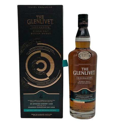 グレンリベット カスクメイカーズ PXスパニッシュ シェリー カスク チャード ヨーロピアン オーク カスク 700ml 40% THE GLENLIVET CASKMAKERS スコッチウイスキー【W1】