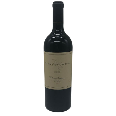 ヴィンヤード 7&8 カベルネ ソーヴィニヨン ナパ ヴァレー スプリング マウンテン 2017 750ml 15% Vineyard 7 & 8 カリフォルニアワイン【L2】