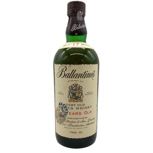 バランタイン 17年 ベリーオールド 青青紋章 旧ボトル 750ml 43% Ballantines's Very Old 【J4】