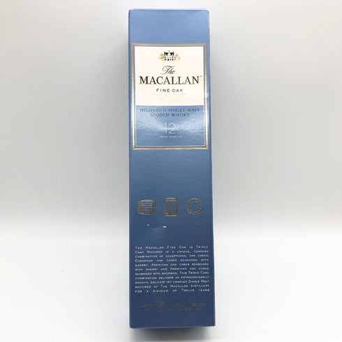 マッカラン12年 ファインオーク トリプルカスク 700ml 40% MACALLAN FINE OAK スコッチウイスキー【F2】