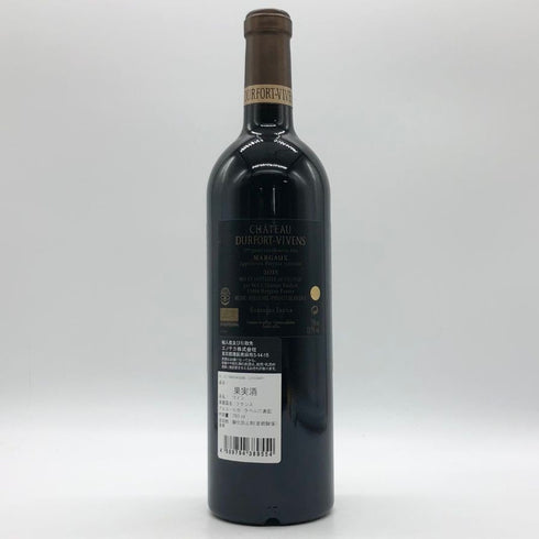 シャトー デュルフォール ヴィヴァン マルゴー 2016 750ml 13.5% Chateau Durfort Vivens Margaux ボルドーワイン【A】