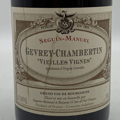 セガン マニュエル ジュヴレシャンベルタン ヴィエイユヴィーニュ 2021 750ml 13% Seguin Manuel ブルゴーニュワイン【T0】