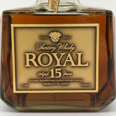 東京都限定◆サントリー ウイスキー ローヤル 15年 ゴールドラベル 750ml 43% SUNTORY WHISKY ROYAL 【O4】