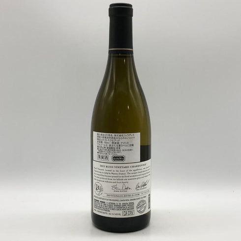ダットン ゴールドフィールド シャルドネ ルード ヴィンヤード 2022 750ml 14.1% Dutton Goldfield Dutton Ranch Chardonnay Rued Vineyard 白ワイン【L4】