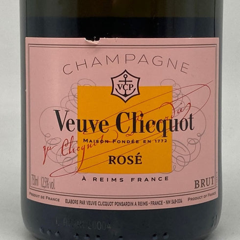 ヴーヴ クリコ ロゼ ローズラベル 750ml 12.5% Veuve Clicquot Rose Label シャンパン【T4】