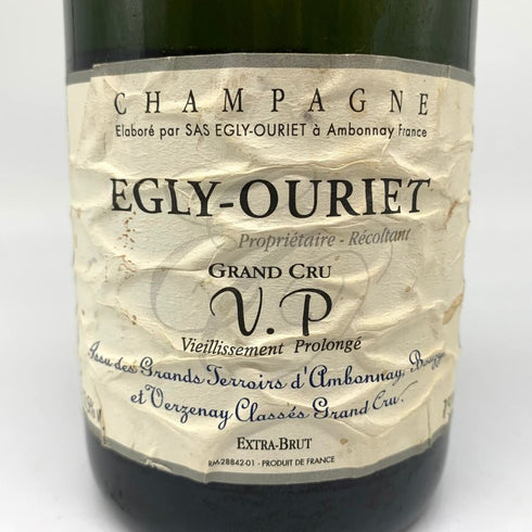 エグリ ウーリエ エクストラ ブリュット V.P グランクリュ 750ml 12.5% EGLY-OURIETE Extra Brut Grand Cru シャンパン【O】