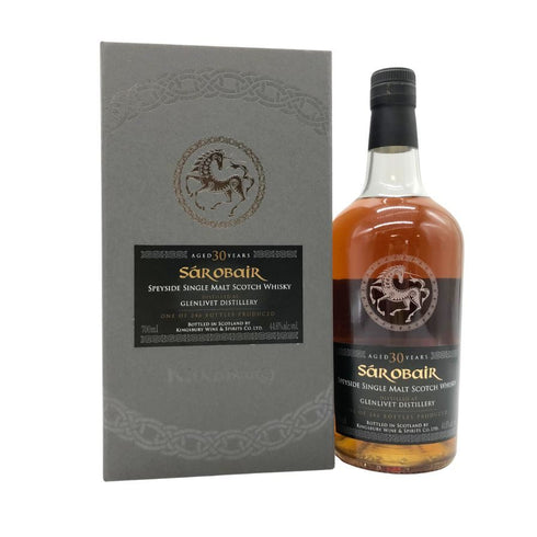 キングスバリー サーオビール 30年 グレンリベット スペイサイド シングルモルト 44.6% 700ml KINGSBURY GLENLIVET スコッチウイスキー【N1】