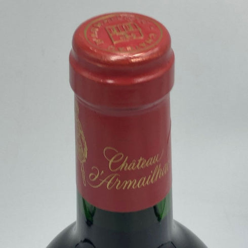 シャトー ダルマイヤック 1996 750ml 12.5% Chateau d'Armailhac ボルドーワイン【P4】
