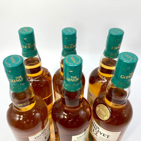 【セット】グレンリベット 12年 700ml 40% THE GLENLIVET 6本セット スコッチウイスキー【C】