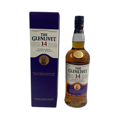 グレンリベット 14年 コニャックカスク 750ml 40% GLENLIVET スコッチウイスキー【C4】