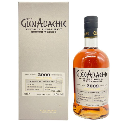 グレンアラヒー 12年 2009-2021 プルミエクリュ クラッセ カスク 700ml 59.6% GLENALLACHIE 【A1】