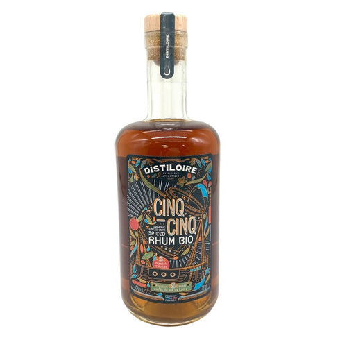 サンク サンク オーガニック スパイス ラム NV ディスティロワール 700ml 40% Cinq Cinq Organic Spiced Rum Distiloire 【B4】