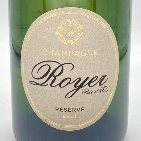 ロワイエ ペール エ フィス ブリュット レゼルヴ 12% 750ml Royer Pere et Fils シャンパン【U4】