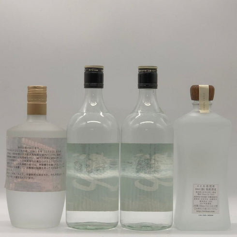 【米焼酎4本セット】吟香 鳥飼 720ml 27%&東京農大 ぎん 720ml 25%&こころもち 720ml 25% 米焼酎【7-0】