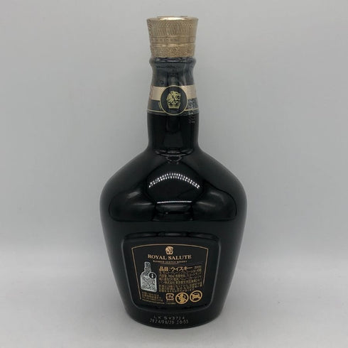 ロイヤル サルート 21年 ファッション コレクション ハリス リード エディション パープル 40% 700ml Royal Salute 21yo The Fashion Collection Harris Reed スコッチウイスキー1402g【N4】