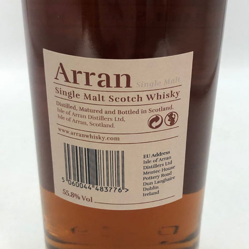 アラン シェリーカスク シングルモルト スコッチ ウイスキー 700ml 55.8% Arran Shelley cask スコッチウイスキー【K4】