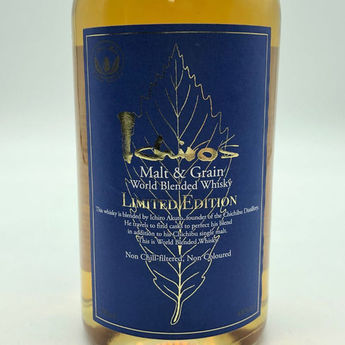 東京都限定◆イチローズモルト ワールドブレンデッド ウイスキー リミテッド エディション 700ml 48% Ichiro's Malt 【B1】