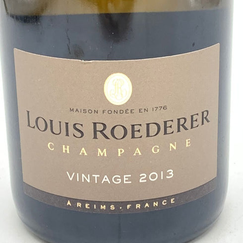 ルイロデレール ブリュット ヴィンテージ 2013 750ml LOUIS ROEDERER BRUT 【F2】