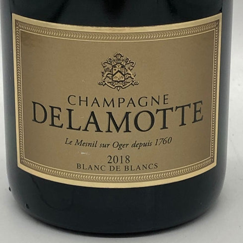 ドゥラモット ブリュット ブラン ド ブラン ミレジメ 2018 750ml 12% DELAMOTTE シャンパン【E4】