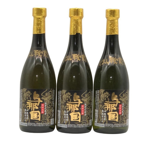 崎元酒造 与那国 蔵出し秘蔵酒 720ml 30% 【琉球泡盛 3本セット】 泡盛【F0】
