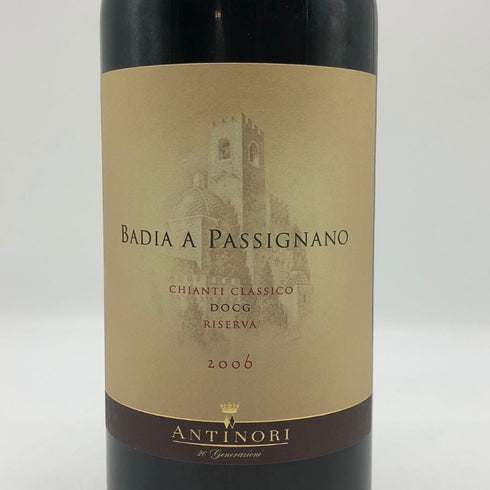 バディア ア パッシニャーノ キャンティクラシコ 2006 1500ml 13.5% Badia a Passignano Chianti Classico Gran Selezione イタリアワイン【Z0】