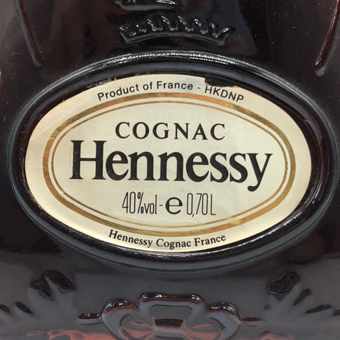 ヘネシーXO クリアボトル 金キャップ 700ml 40% Hennessy コニャック【R0】