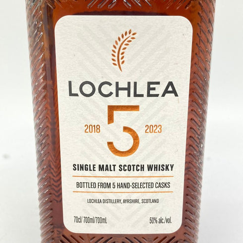 ロッホリー 5年 700ml 50% LOCHLEA 【S1】