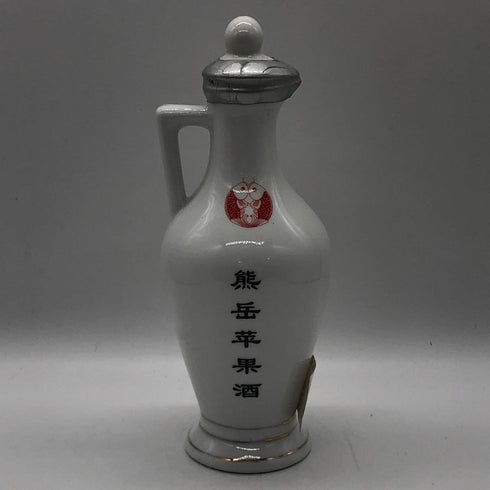 熊岳 リンゴ酒 陶器ボトル 500ml 15.5% 中国酒983g【G3】