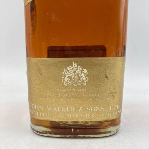 ジョニーウォーカー ブラックラベル 12年 金キャップ 特級表記 760ml Johnnie Walker BLACK LABEL スコッチウイスキー【R4】