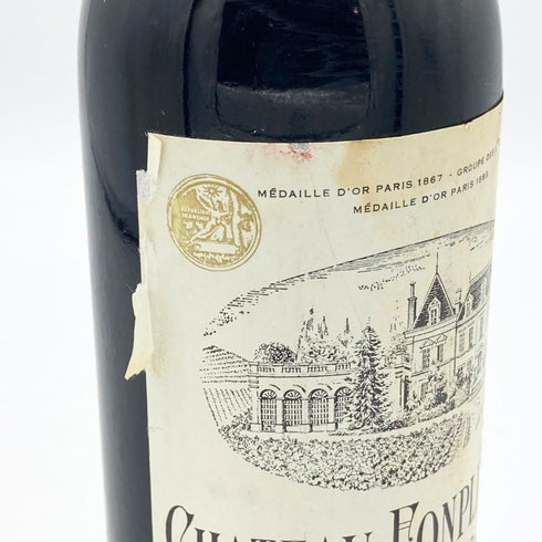 シャトー フォンプレガード 1966 375ml 12% Chateau Fonplegade ブルゴーニュワイン【E4】