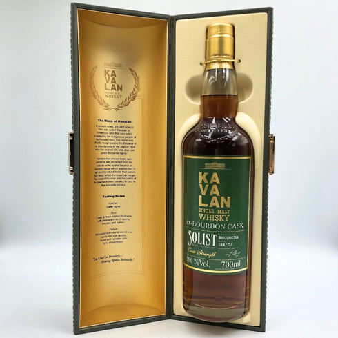 カバラン ソリスト カスクストレングス EXバーボンカスク 700ml 58.6% KAVALAN ウイスキー【B2】