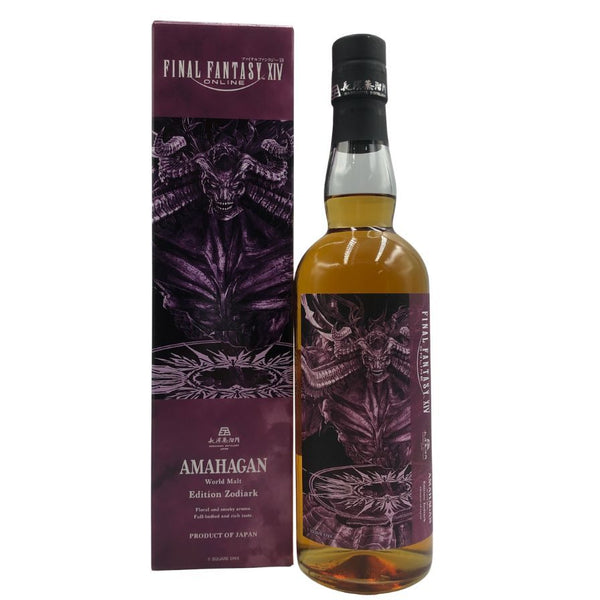 東京都限定◆長濱蒸溜所 アマハガン ファイナルファンタジー XIV エディション ゾディアーク 700ml 47% AMAHAGAN FINAL FANTASY Edition Zodiark 【V4】