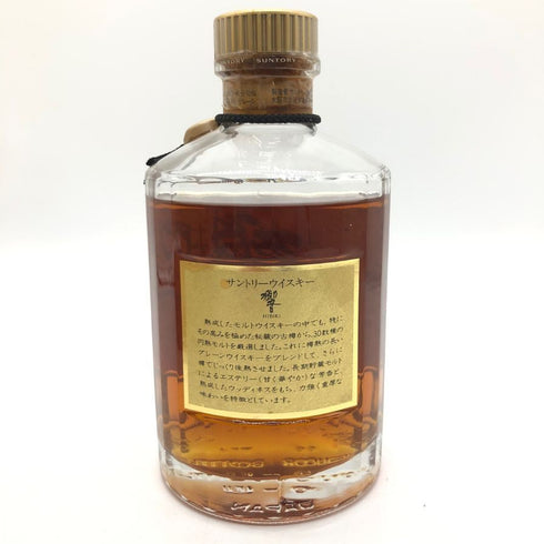 東京都限定◆サントリー 響 裏ゴールドラベル 金キャップ 700ml 43% SUNTORY HIBIKI 液漏れ品 【M】